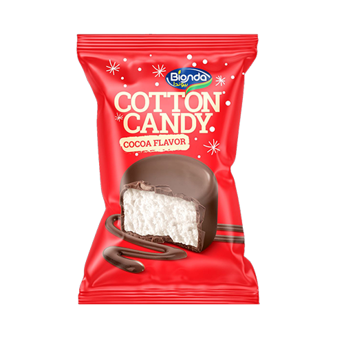 پشمک دانش آموزی شکلاتی